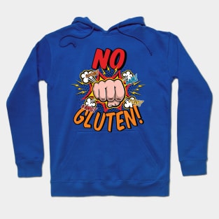 No Gluten Comic Hoodie